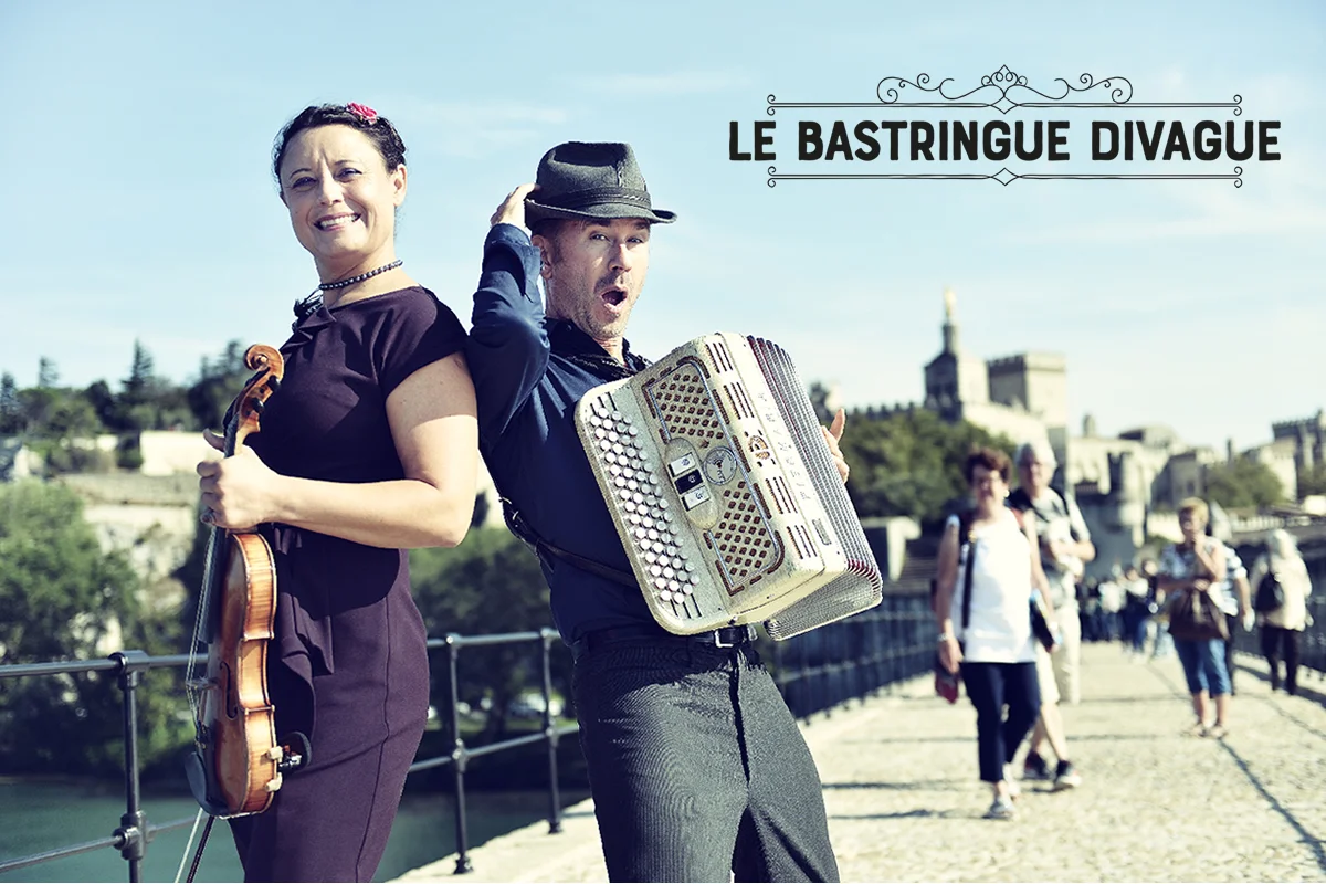 Guinguette à Avignon avec Jess et mANU